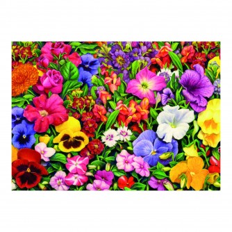 Floral Explosion 1000-Piece Jigsaw Puzzle