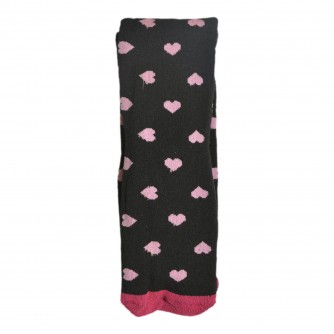 Breast Cancer Awareness Ladies Pink Hearts Wellington Socks