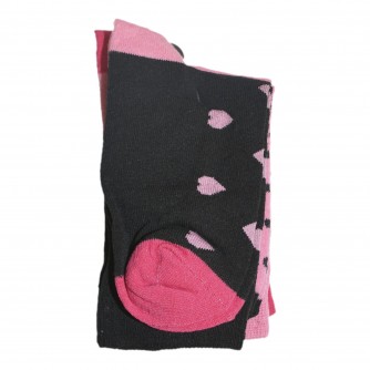 Breast Cancer Awareness 3 Pack Ladies Ankle Socks