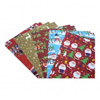 Christmas Gift Wrap 10 Pack Multipack