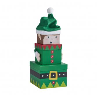 Nested Christmas Gift Boxes - Elf