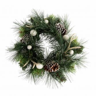 Nordic Frosted Wreath