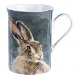 Winter Hare Boxed China Mug