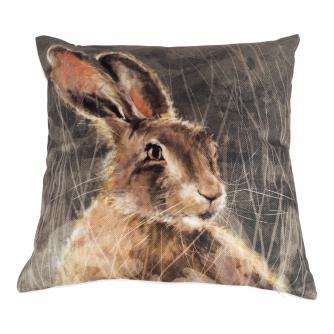 Winter Hare Cushion