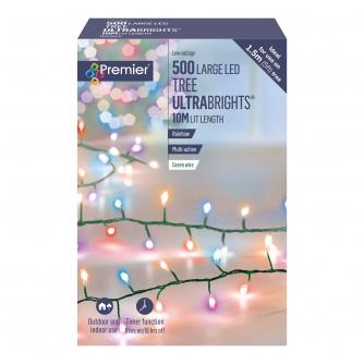 Premier Rainbow Ultrabrights Indoor/Outdoor LED Timer Lights