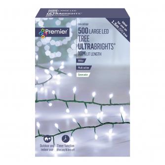 Premier White Ultrabrights Indoor/Outdoor LED Timer Lights
