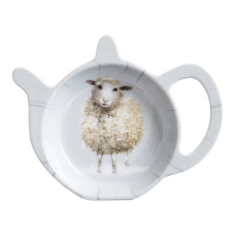 Winter Sheep Teabag Tidy
