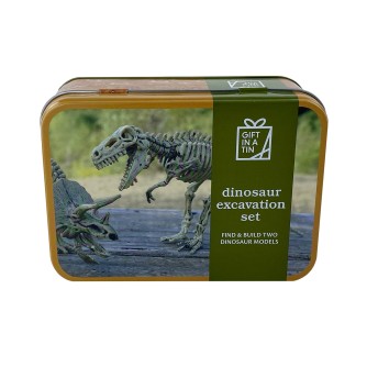 Apples To Pears Gift in a Tin Dinosaur Excavation Kit