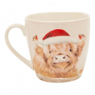 Finlay the Highland Cow Breakfast Mug