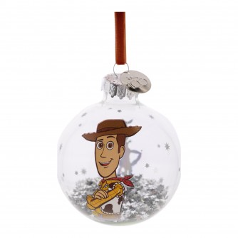 Disney 100 Toy Story Woody Glass Bauble