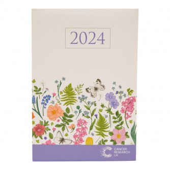 Cancer Research UK 2024 Desk Diary - Butterflies