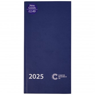 Cancer Research UK 2025 Pocket Diary - Navy