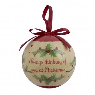 Christmas Remembrance Bauble