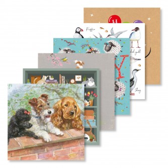 Animal Greetings Cards Multipack