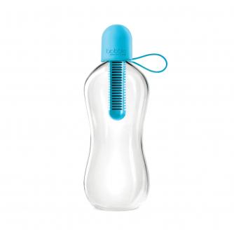 BOBBLE Carry Cap Reusable Water Bottle Blue