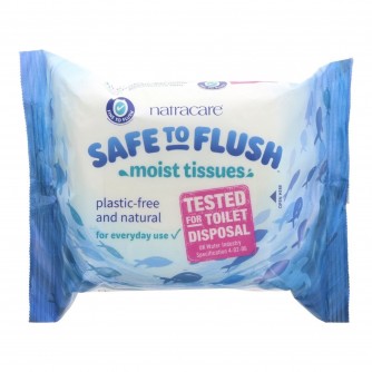 Natracare Safe To Flush Moist Toilet Tissue