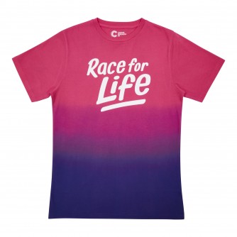 Race for Life Men's Pink Ombre T-Shirt