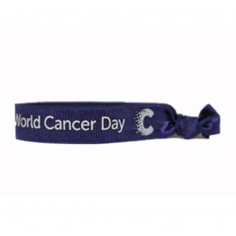 World Cancer Day Unity Band 2021 - Dark Blue