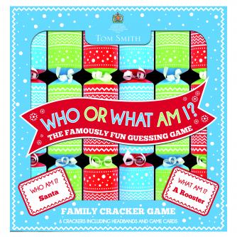 Who or What Am I Crackers Cancer Research uk Christmas Crackers